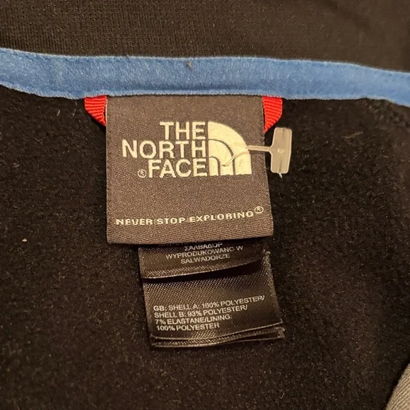 The North Face Black and Blue Jacket - size XL - Picture 8 of 9
